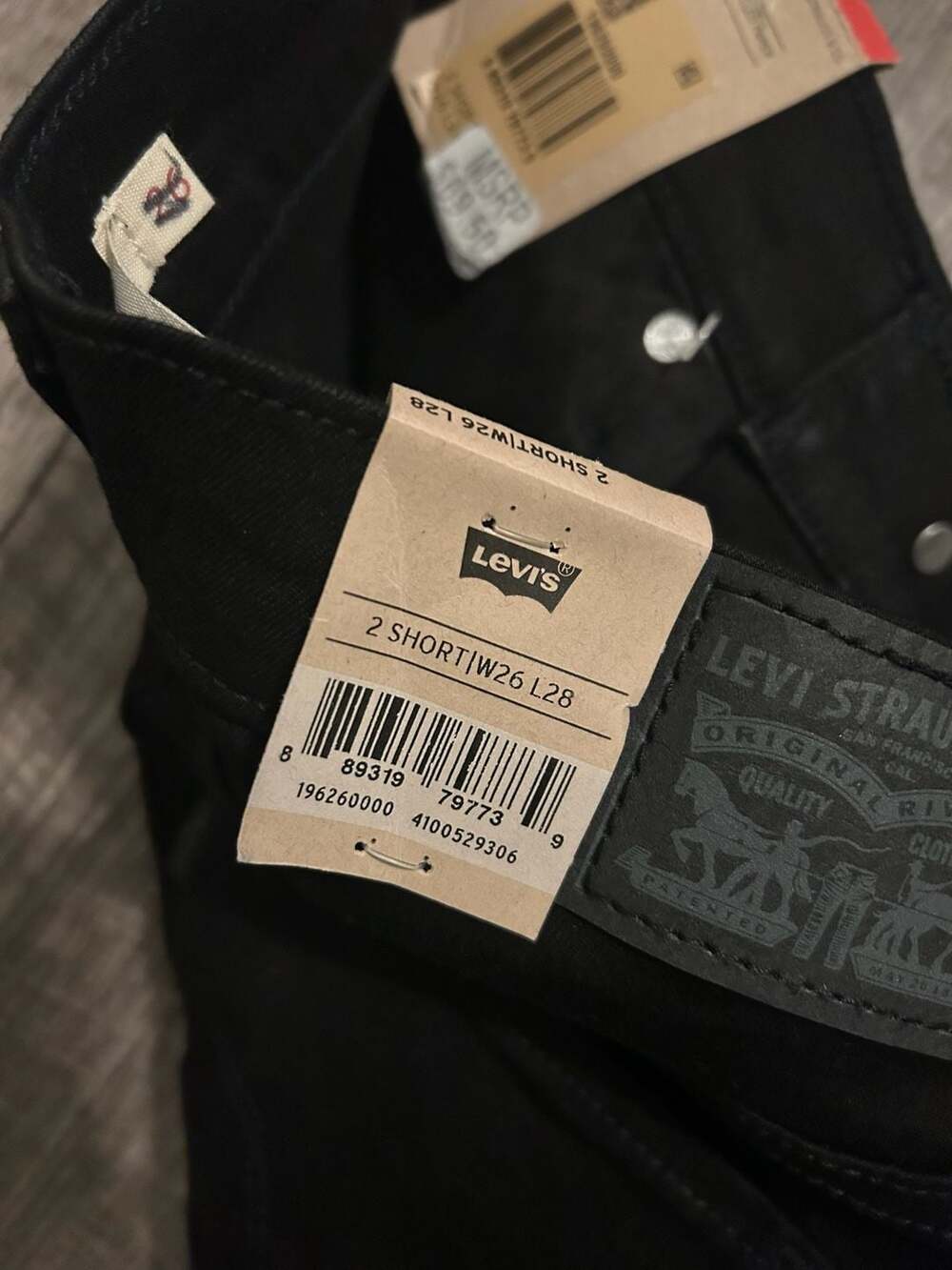 Levi's 311 Shaping Skinny Hypersoft Jeans Black W26 L28 - Picture 5 of 6